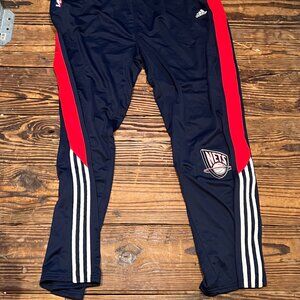 Vintage New Jersey Nets Team Issued Warm Up Pants NWOT Side Snap RARE- Size 3XLT